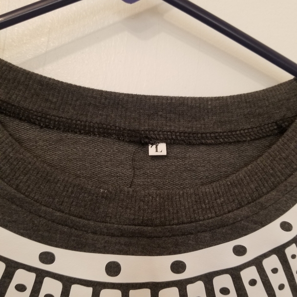 RBG collar printed sweatshirt - Picture 3 of 4